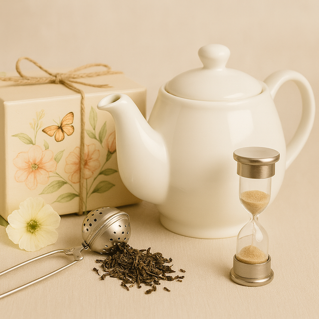 Accesoires poiur preparer le thé,infuseur, tasse de thé  theires- Les Folies de Juli